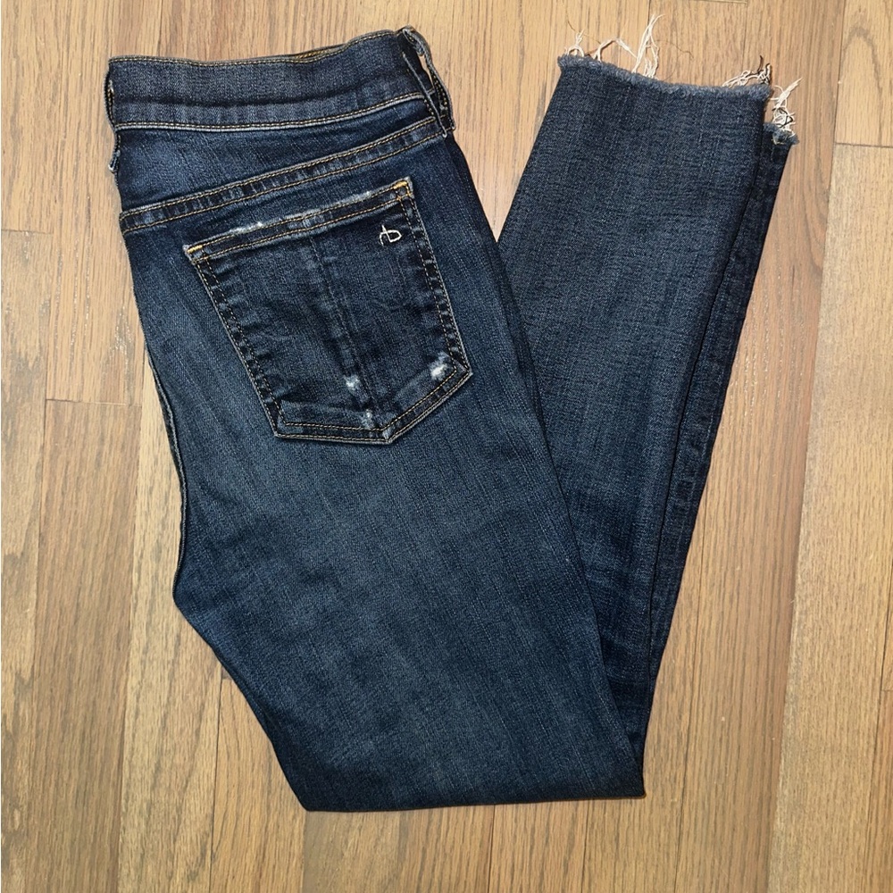 Rag & Bone Distressed Skinny Ankle Jean